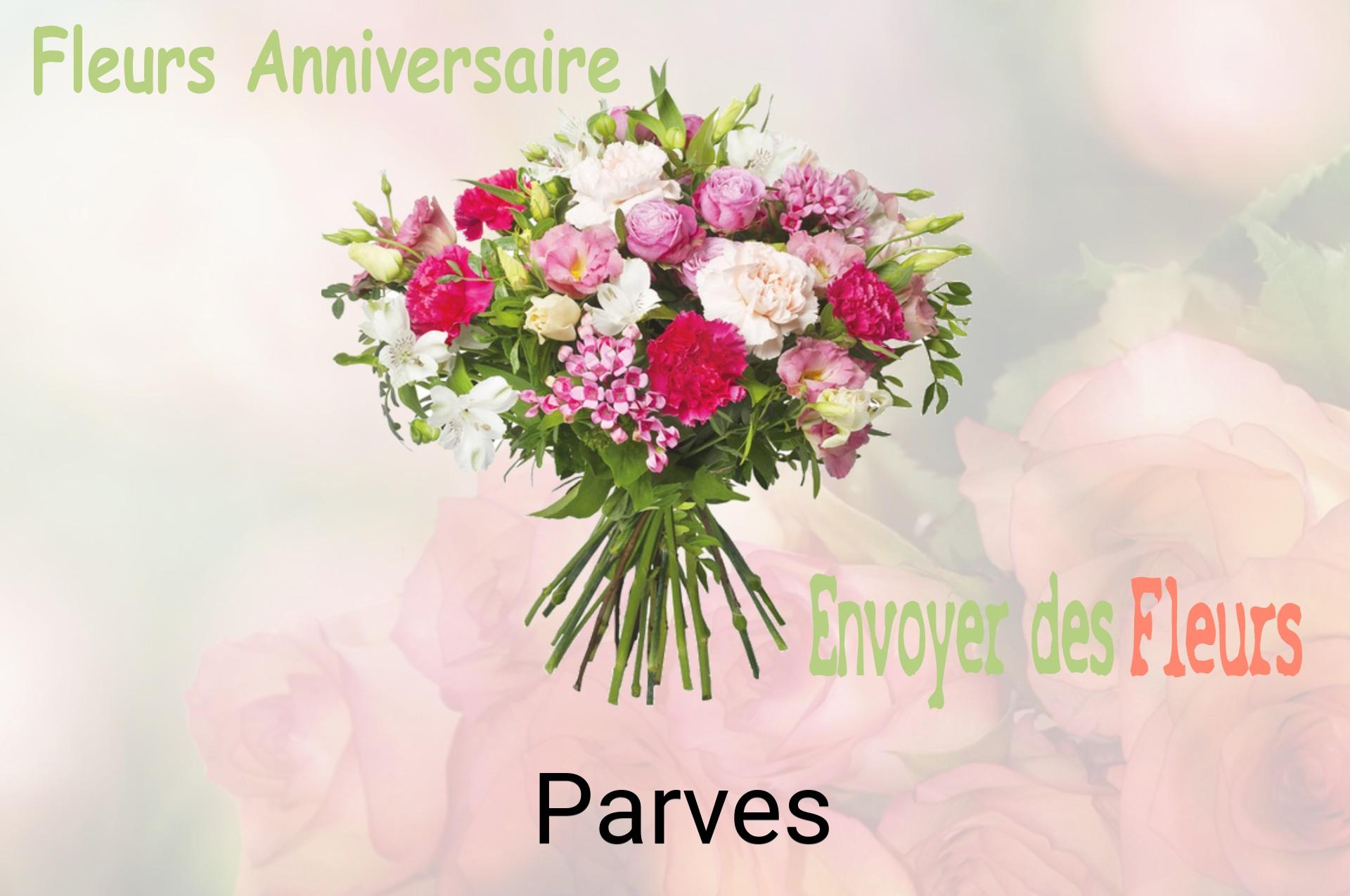 Bouquet de fleurs d’anniversaire livré à Parves